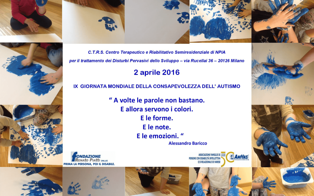 2 aprile, Giornata Mondiale della consapevolezza sull’autismo