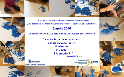 2 aprile, Giornata Mondiale della consapevolezza sull’autismo