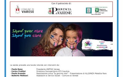26 febbraio 2019, evento divulgativo sulle Malattie Rare