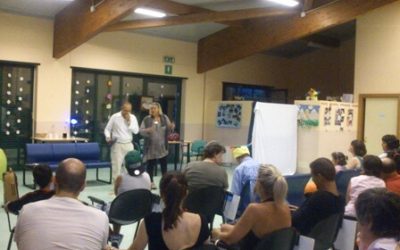 Serata all’insegna del sorriso alla RSD di Sesto Calende in compagnia de “I 6 del manicomio”
