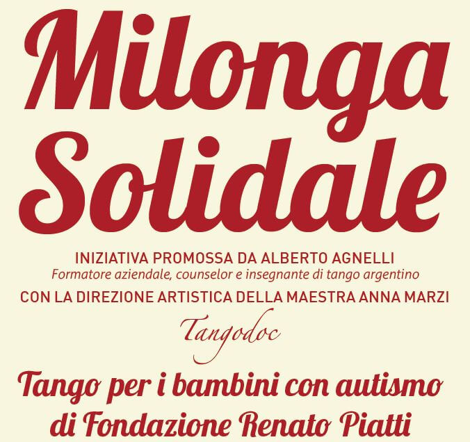 Milonga solidale, la magia del Tango per aiutare i bambini con autismo