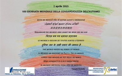 Giovedì 2 aprile è la Giornata dell’Autismo: per conoscerlo e capirlo
