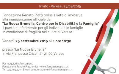 Il 25 settembre l’inaugurazione de “La Nuova Brunella”. Parte il conto alla rovescia, partecipa anche tu!